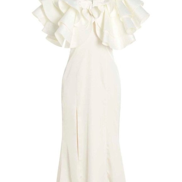 ROTATE Birger Christensen ! Bridal capsule carmen dress (EU/38) - Picture 4 of 13